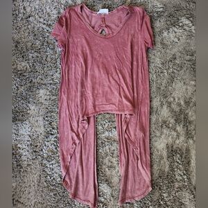 Nasty Gal Pink Casual Top